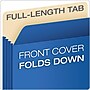 Pendaflex Color File Pockets, 3 1/2" Expansion, Letter Size, Blue, 25/Carton (1524CT BLU)~#|#~140AF7E6-871C-4A67-BDA722BFE8502F2E_sc7