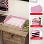 Staples Plastic Side Loading Stackable Letter Tray, Letter Size, Dusty Pink, 4/Pack (ST63888)~#|#~14152B93-3B05-4DB5-84A7E6F1BCAE2AB4_sc7