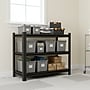 FlexiSpot 3-Shelf Metal Multi-Functional Storage Rack, 39.5" x 39.4" x 13.8", Black (CJ025-DJ)~#|#~1419C188-D49A-4159-A9CBA6300B1AD376_sc7