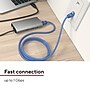 Staples TECH 25 ft. Cat-6 Ethernet Cable, Male to Male, Assorted Colors, 3/Pack (ST62460)~#|#~141B927F-F0E3-443F-844B48B81C19501D_sc7