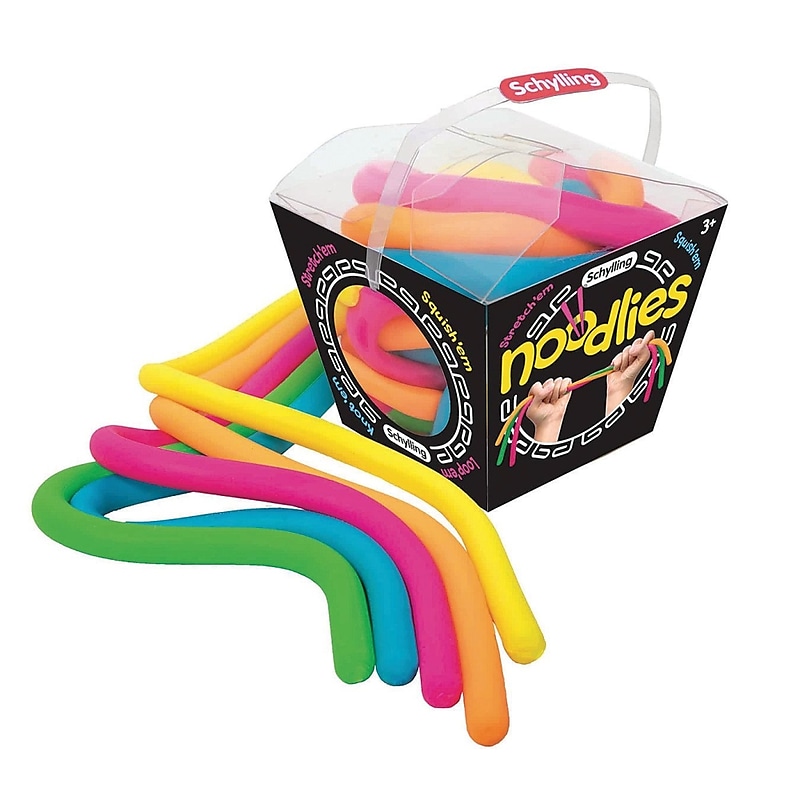 Schylling Fidget Noodlies, Assorted Colors, 5/Pack (20155) image 1