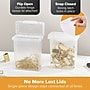 Bostitch Konnect Nest Small Stackable Boxes, Clear, 2/Pack (23227-2PK)~#|#~1420E33B-5765-4BA5-A26959A4223D5694_sc7