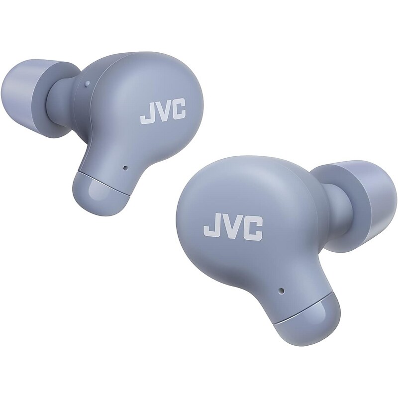 JVC Marshmallow True Wireless Earbuds, Bluetooth, Blue (HAA18TA) image 1