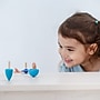 Plan Toys Wooden Mini Spinning Tops, Blue, 4/Pack (PTS4132)~#|#~142AE88E-D66F-4E6F-B407E937B088652A_sc7