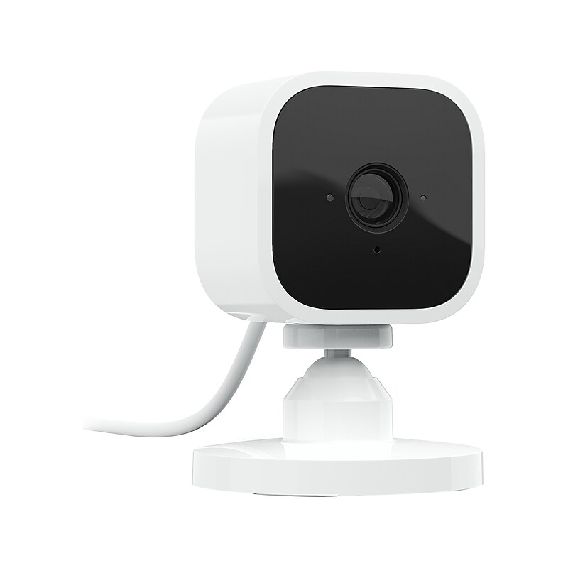 Blink Mini Wireless 1 Security Camera, White (53-023434) image 1