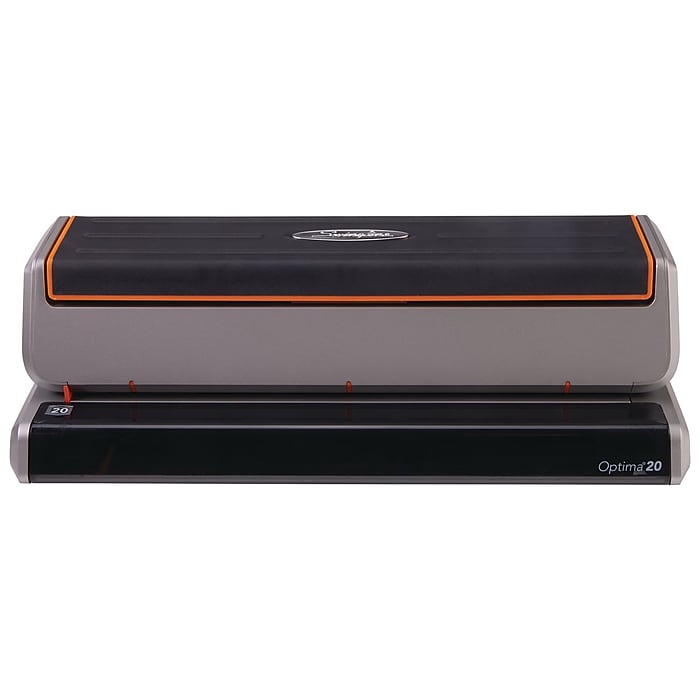 Swingline Optima Electric Desktop 3-Hole Punch, 20 Sheet Capacity