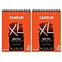 Canson XL Series 9" x 12" Wire Bound Sketch Pad, 100 Sheets/Pad, 2/Bundle (MCXC100510939-2)~#|#~14303D0B-EB74-4FA4-964863735643379C_sc7