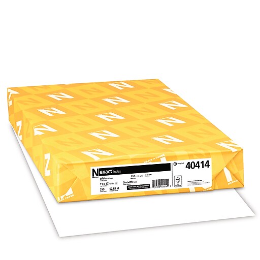 Exact Vellum Bristol 110 lb. Cardstock Paper, 11