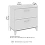 Bush Home Somerset 2 Drawer Lateral File Cabinet, Ash Gray (WC81680)~#|#~143A49F8-A38B-4169-9A5FC50090DF2B66_sc7