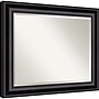 Amanti Art Grand Black Frame Wall Mirror, 27.75" x 33.75" (A42674593608)~#|#~143A9C07-A803-4A6F-9CD77AC4953123D1_sc7