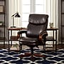 La-Z-Boy Trafford Faux Leather Executive Big & Tall Chair, 400 lb. Capacity, Vino Brown (45782OSS)~#|#~144033E6-AEDD-423B-A0F7D1F6AEC6A934_sc7