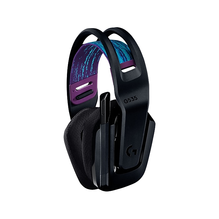 Logitech G535 LIGHTSPEED Wireless Stereo Gaming Headset, Black