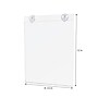 Staples Acrylic Window Sign Holder with Suction Cups, 8.5" x 11", Clear (ST63185)~#|#~1444069A-08D0-4C68-AB63909DDAE77436_sc7