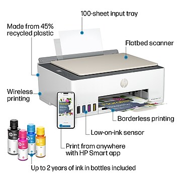 HP Smart Tank 5000 Inkjet All-in-One Printer (5D1B6A#B1H)