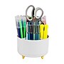 Mind Reader 5-Compartment Rotating Plastic Pen Holder, White (SPINPEN-WHT)~#|#~1445E43F-4E98-45AD-8BD9B2B76965BDF1_sc7
