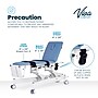 Viva Comfort Electric Height Adjustable Physical Therapy Tilt Table with Straps, 485 lbs. Capacity, Blue (ADI903-05-MK)~#|#~144679E5-EF9B-4C2F-BA1F3E37F1D0A6EA_sc7