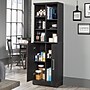 Sauder HomePlus 71"H Storage Cabinet with 6 Shelves, Raven Oak (435131)~#|#~144A6172-15BF-49A1-8569AB3A05A99815_sc7