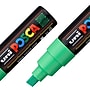 POSCA PC-8K Water Based Paint Marker, Broad Chisel Tip, Fluorescent Green, 2/Pack (UBCPC8KFGREEN-2)~#|#~144B0495-E272-4675-9AB7270338320B19_sc7