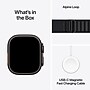Apple Watch Ultra 3 GPS + Cellular Smartwatch, 49mm, Black Titanium Case with Black Alpine Loop, Large (MF0X4LW/A)~#|#~1450789D-333D-4D8F-A39FC18F6864CCFA_sc7