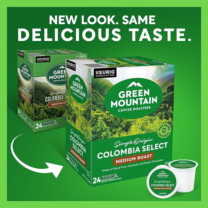 Green Mountain Colombia Select Coffee Keurig® K-Cup® Pods, Medium