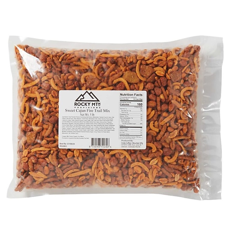 Mountain Manufacturing Sweet Cajun Fire Roasted Trail Mix, 80 oz., 4/Carton (92803) image 1