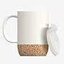 ASOBU Ceramic Travel Mug with Cork Base, 12 oz., White (SM50W)~#|#~14592B0C-F360-48A4-80F6C20B9217EE34_sc7
