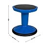 Flash Furniture Lucas Plastic Kids Wobble Stool, Blue (BFT9001F14BL)~#|#~1459E41D-7904-45CD-A16714DC5CCCD40B_sc7