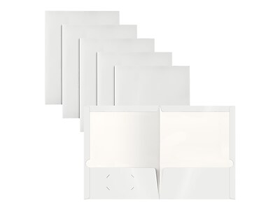 Personalised Faux Leather A4 Presentation Folder – 48 Pockets / 96 Sides, Custom Text Available