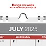 2025-2026 Staples 15" x 12" Academic Monthly Calendar, Gray/Red (ST62816-25)~#|#~14681499-37B8-4196-A87620C5A40BC9AF_sc7