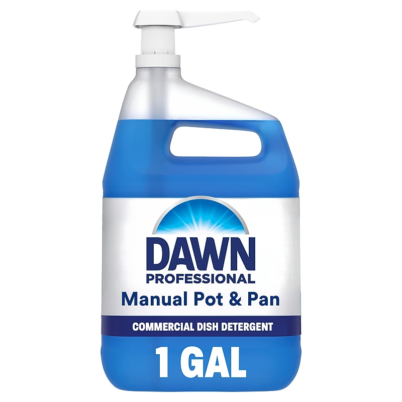 Dawn Professional Manual Pot & Pan Dish Soap, Original Scent, 1 Gal., 2/Carton (12163) image 1