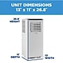Commercial Cool 115-Volt 12,000 BTU (6,000 BTU DOE) Portable Air Conditioner, with Remote, White (CCPACA12HW6C)~#|#~146CE2D7-B554-4B7E-94B874C2B3A967AF_sc7