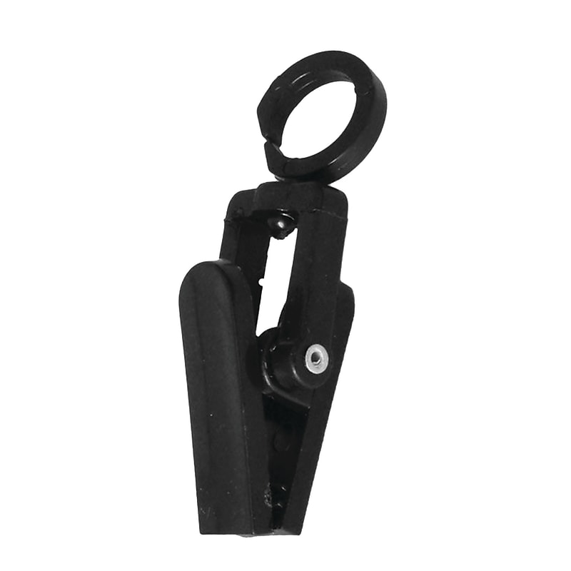 Nahanco 2" Mannequin Multi Purpose Clip, Black, 100/Box (CC2B) image 1