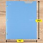 Five Star Stay Put  3-Hole Punched 2 Pocket Plastic Folder, Sky Blue (333420C-ECM26)~#|#~1470724E-CFF7-4684-88FB5F3F3767104A_sc7