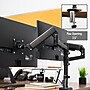 Mind Reader Dual Monitor Arm for 13" - 32" Monitor, Gas Spring VESA Desk Mount, Black (AGTILTDB-BLK)~#|#~1471223F-632A-490F-A09C03806A34AA6E_sc7