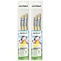 da Vinci JUNIOR BORSTE Acrylic Synthetic Bristle, Flat Brush, 3/Set, 2 Sets/Bundle (DVXVA50290-2)~#|#~14750B69-9BE7-451D-A002BD0F673E35B3_sc7