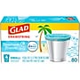 Glad 4 Gallon Drawstring Kitchen Trash Bags, Febreze Freshness Beachside Breeze Scent, Blue, 80/Box (79155)~#|#~1475A1DA-C485-4D98-B6FE66FF052CBFEE_sc7