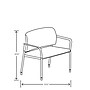 HON Accommodate Vinyl Upholstered Bariatric Stacking Chair, Flint/Textured Charcoal (HSB50.F.E.SX39.P7A)~#|#~147793AC-89BE-4C7D-BDDF63DECFB4BD97_sc7