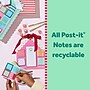 Post-it Jingle Sticky Notes, Assorted Sizes, Holiday Theme, 50 Sheets/Pad, 2 Pads/Pack, 18 Labels/Pack (HOL25-JN-HOST)~#|#~1479C778-ACDB-41FA-9EECE87EDCB9C721_sc7