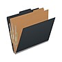 Medical Arts Press Pressboard Classification Folder, 2-Dividers, 2" Expansion, Letter Size, Black, 10/Box (DV-T42-26-3BLK-PKT)~#|#~147CEF0A-6CD1-49C5-99002A8F0C6BAC08_sc7