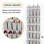 Whitmor 20-Pocket Over-the-Door Shoe Rack, Gray (5455-10-CTF)~#|#~147D3101-3800-4023-84267D3D8467B6BD_sc7