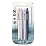 uni-ball ZENTO Retractable Gel Pen, Medium Point, 0.7mm, Black Ink, 4/Pack (70662)~#|#~147D8611-31F1-4CC1-A57D9FFB48A9064A_sc7