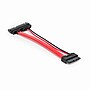 Rocstor Premium 0.5ft Cable, Female to Male, Red (Y10A341-RD)~#|#~14800AFC-0FC4-41CA-9DA5F050CCDB1DC5_sc7