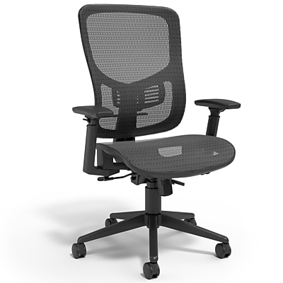 Staples - Kroy Ergonomic Mesh Swivel Task Chair (UN59456) - Black - Thumbnail 3