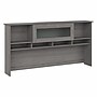 Bush Furniture Cabot 72"W Desktop Hutch, Modern Gray (WC31373)~#|#~14832A4A-3758-4C20-947AC6C474FAB7B7_sc7
