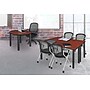 Regency Kee Training Table, 24"D x 60"W, Cherry/Black (MT6024CHBPBK)~#|#~148A821F-688D-4454-8E4D20E27132CB84_sc7