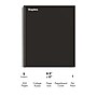Staples 5-Subject Notebook, 8.5" x 11", College Ruled, 200 Sheets, Black (TR58363)~#|#~14915573-048D-40E1-BB14017700CBD547_sc7