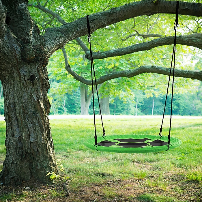 Hey! Play! Saucer Swing, Green/Black (80-SA-071) | Staples