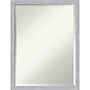 Amanti Art Grace Brushed Nickel Narrow Frame Wall Mirror, 26" x 20" (A42675343053)~#|#~1496B830-D9FC-420F-98DE5429E3AC3BB8_sc7
