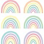 Teacher Created Resources Pastel Pop Rainbows Accents, 90/Bundle (TCR8443-3)~#|#~149B32B4-C022-43B3-9F1DA8A069DC3898_sc7