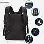 SaharaCase All-in-One Laptop Backpack, Large, Black/Blue (LT00087)~#|#~149B3400-CC4E-4BD8-80467E5091A04D42_sc7
